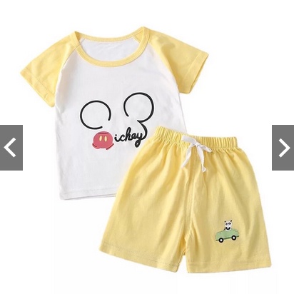 SET ANAK DINNO CUTE / SET ANAK UNISEX KJ