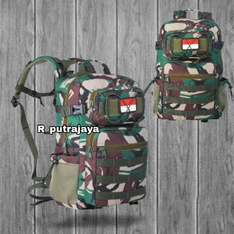 Tas ransel libanon loreng / tas punggung pria /ransel tni /ransel Libanon terbaru 2022