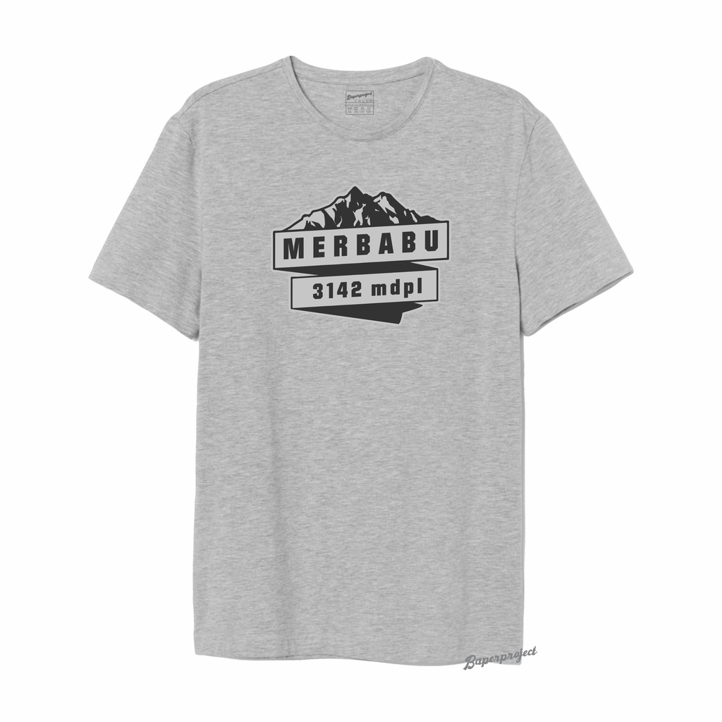 Kaos Pendaki Gunung Merbabu 3142 mdpl