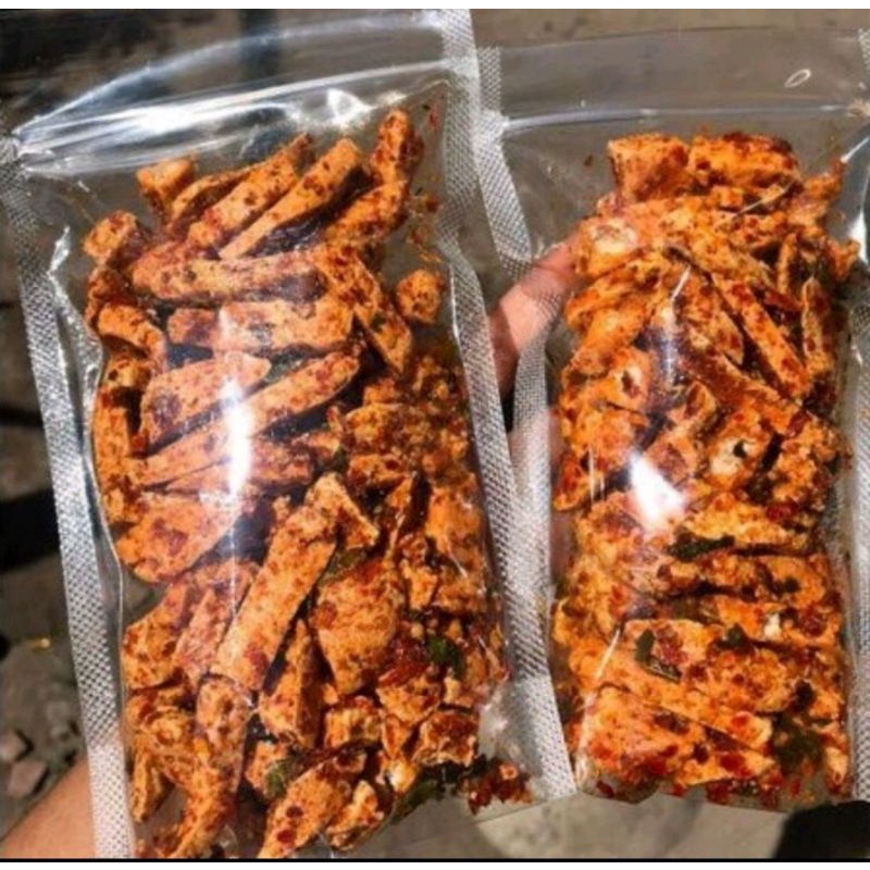 

Basreng pedas daun jeruk netto.150gram