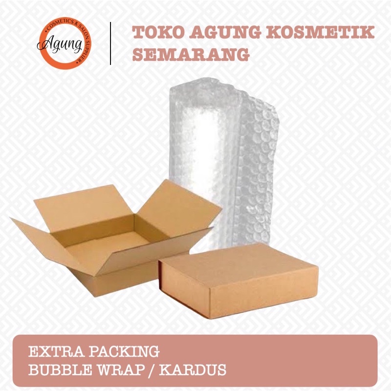 

[AGUNGSMG] Extra packing kardus + bubble wrap | wajib ditambahkan
