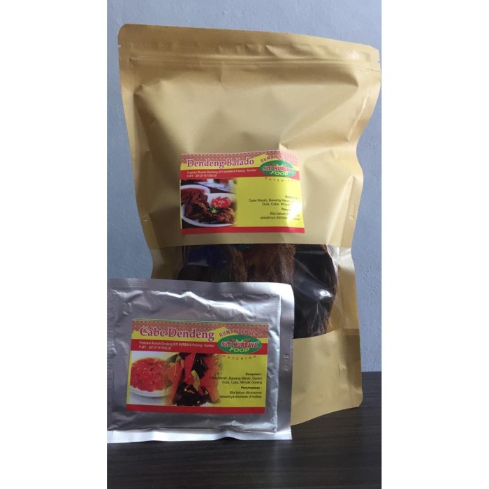 

⭐BISA COD⭐ Dendeng Kering Siti Nurbaya Food Berat 250 gram