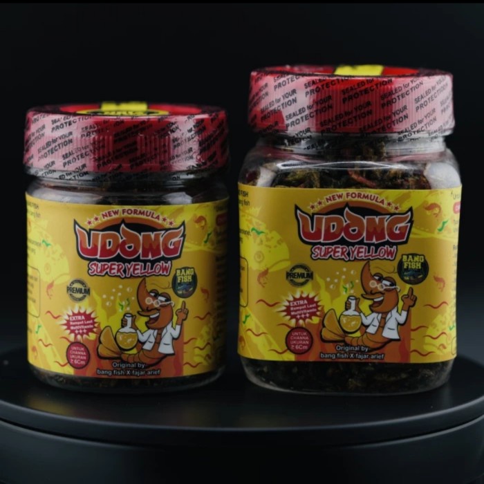 Udang Kering SUPER Yellow Bang Fish Aquatic Yellow Booster Warna