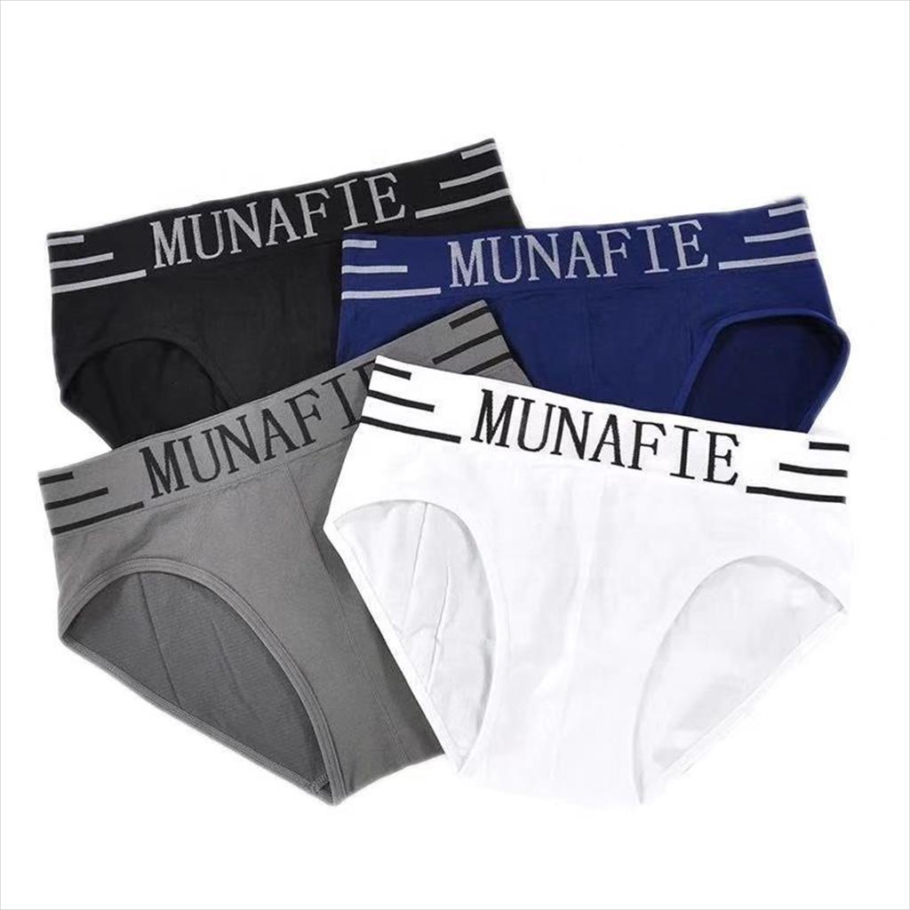 MJS 893. Celana Dalam Pria Munafie Slim Fit CD Import Man Underwear Brief Katun Sempak Kolor Laki Laki Murah Premium