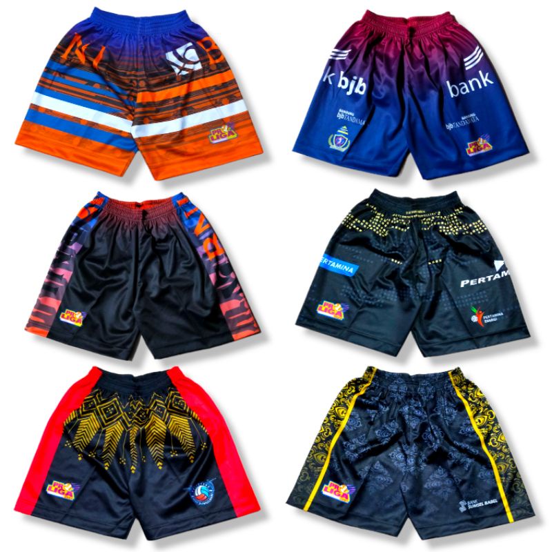 Celana Volly Voly Proliga 2022 Motip Lavani Samator Sukun Badak BNI46 Jakarta Pertamina Bank Sumsel 