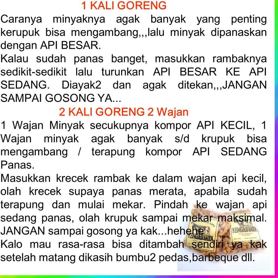 

Rambak Sapi Mentah Super 500g / Krecek Rambak Sapi Asli / Kerupuk Kulit Sapi Mentah Mojokerto