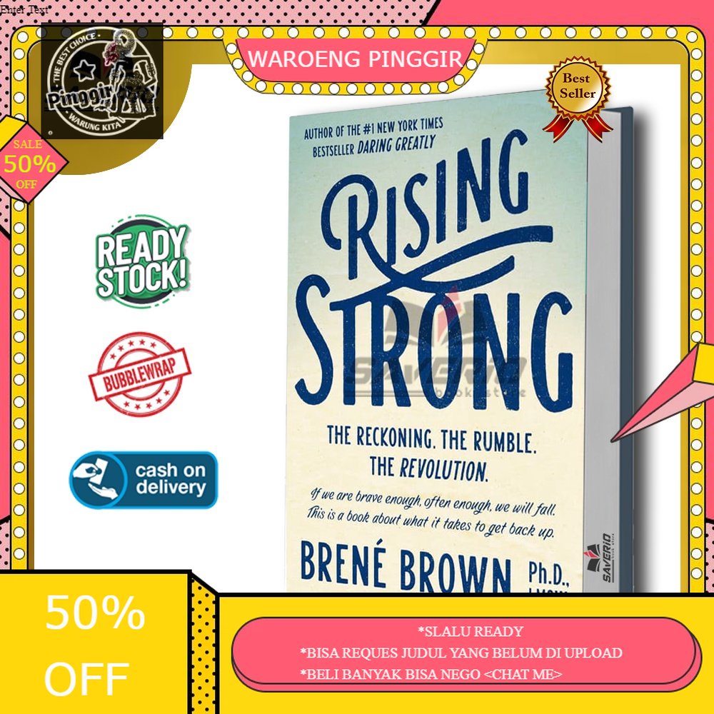 

Buku Brené Brown - Rising Strong-Vermilion (2015)