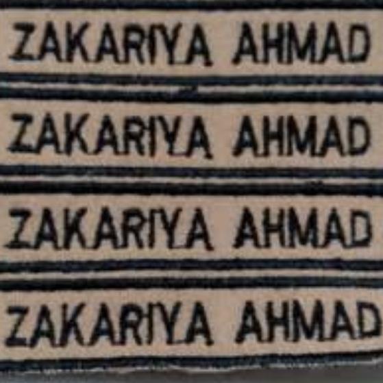 Nama Bordir Baju Pramuka/Seragam Sekolah