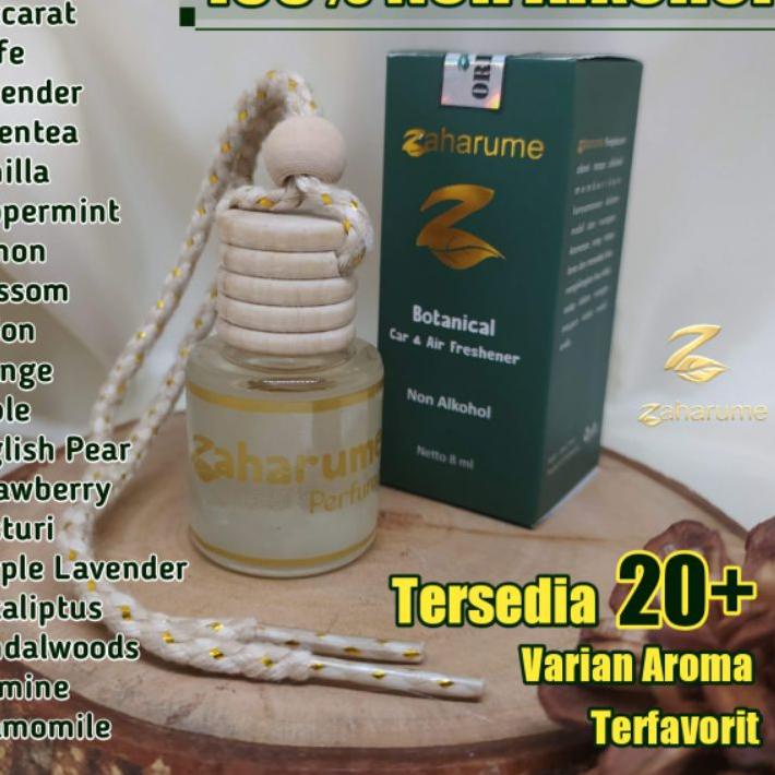 ン Zaharume Parfum Mobil dan Ruangan Mewah non Alkohol Pengharum Mobil & Ruangan Pewangi essential oi