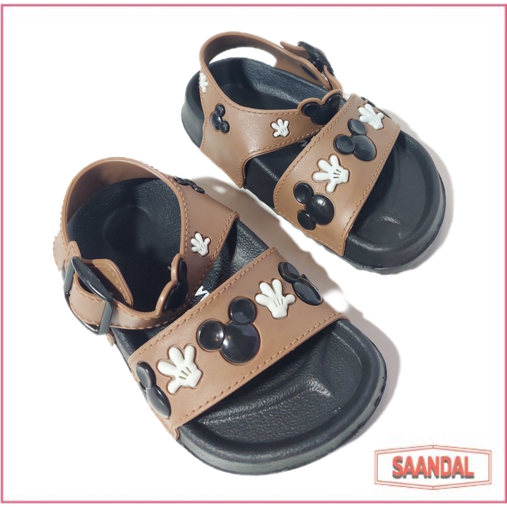 Sandal Gunung EVA Anak Laki-laki perempuan balita Micky Size 18-23 (Bisa Satuan COD)