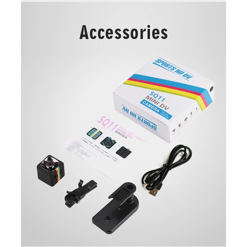 Spy cam SQ11 Full Hd 1080p Mini Car Hidden DV DVR Camera Spy Dash Cam