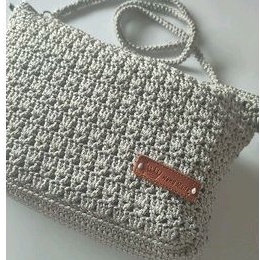 Tas wanita rajut crochet handbag rajutan handmade tas pesta