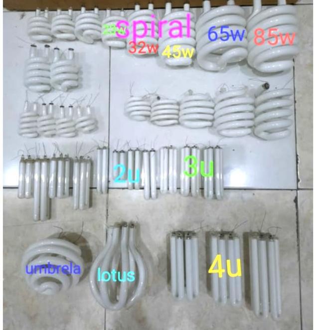 ラ KACA LAMPU SPIRAL TRIBEN 18W 3,5T ゲ