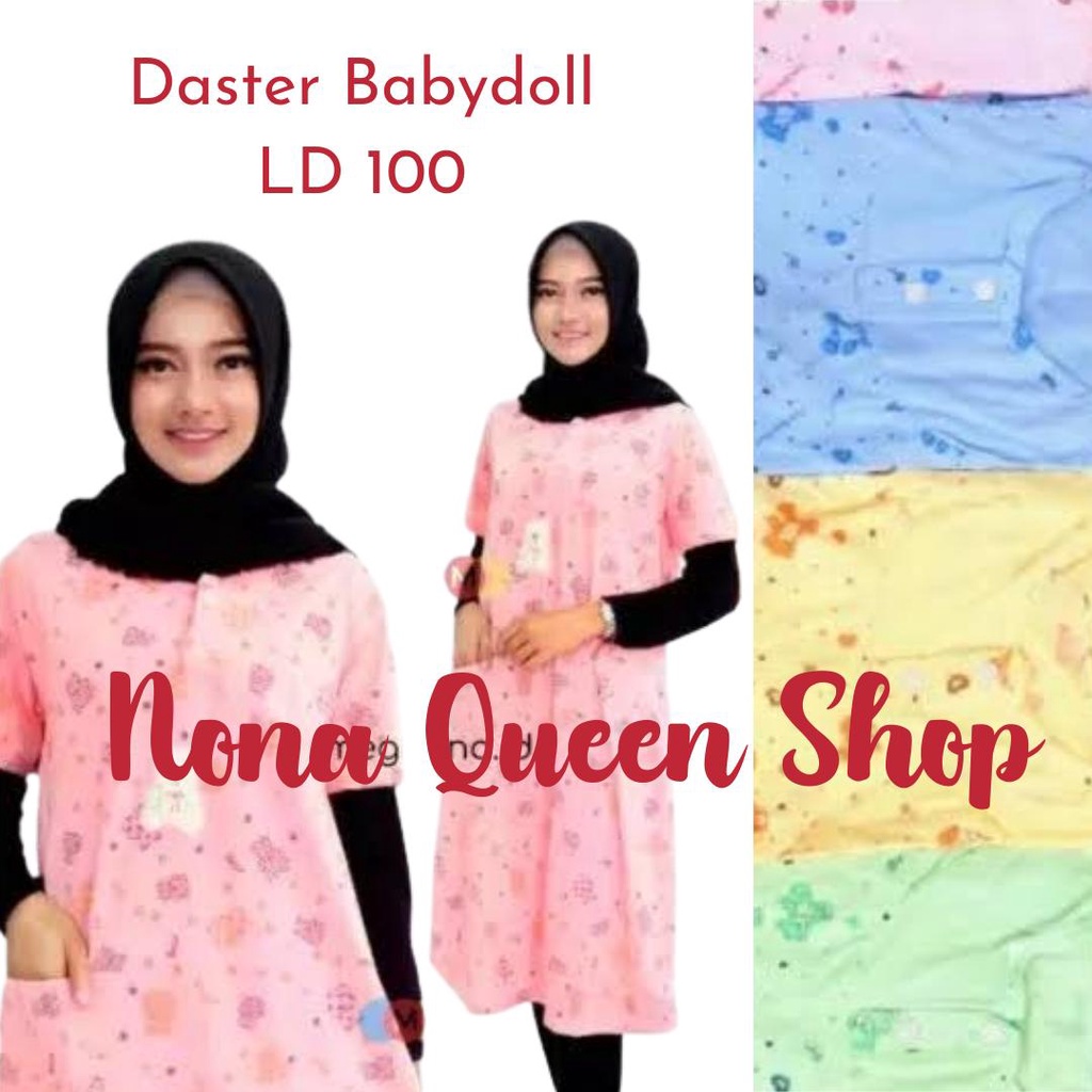DASTER KAOS  BABYDOLL LENGAN PENDEK