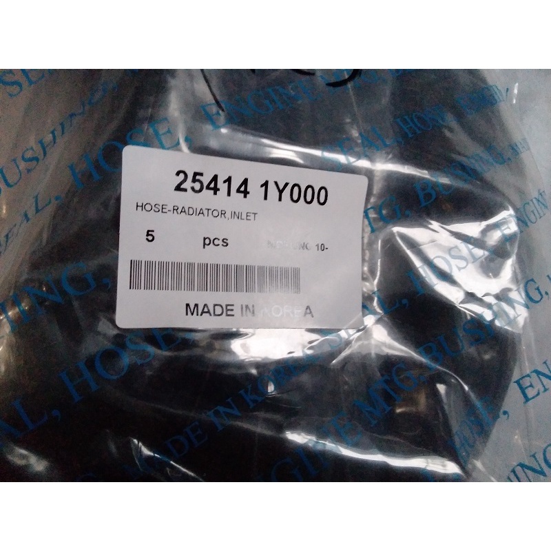 HOSE RADIATOR INLET MOBIL PICANTO ALL NEW OEM KOREA 25414 1Y000