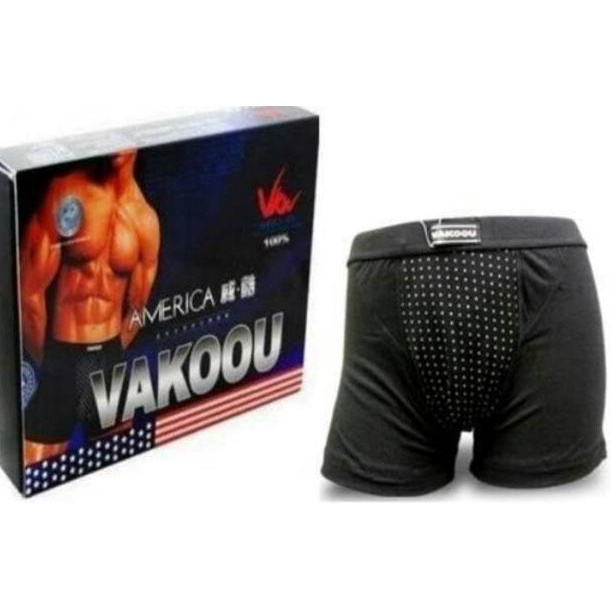 ↜ VAKOOU CELANA DALAM KESEHATAN PRIA - AMERICAN VAKOOU MAGNETIC FIBER - CELANA DALAM BOXER VAKOOU ❀