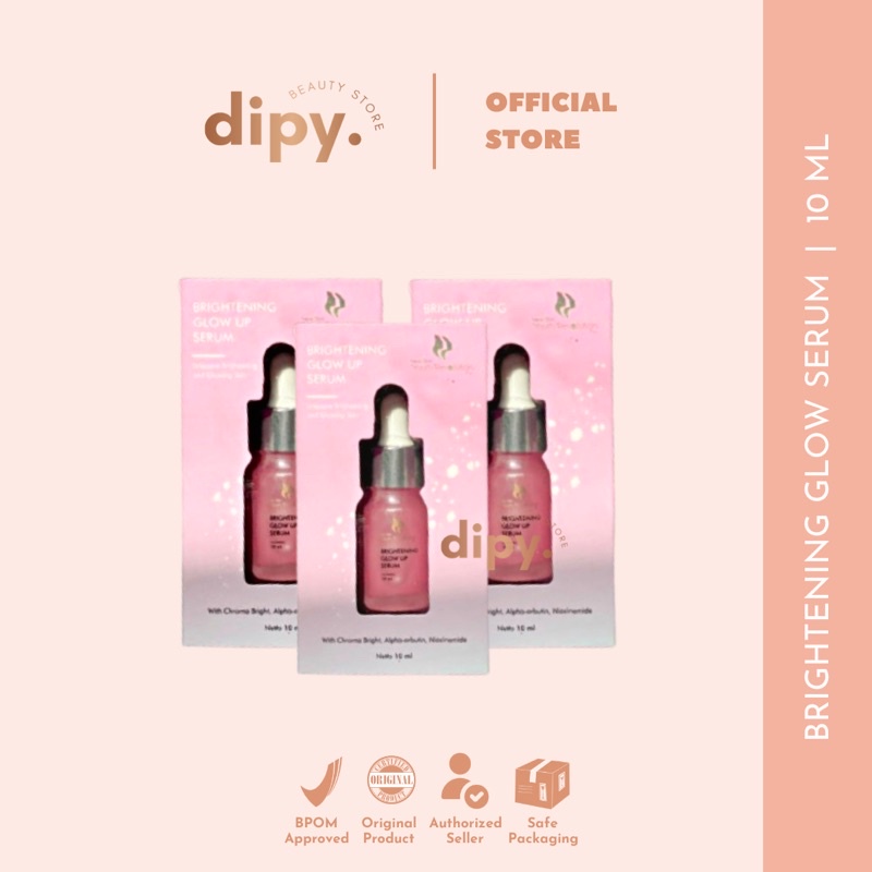 【Official Outlet】 NEW SKIN YOUTH REVOLUTION PLUS SERUM WAJAH GLOWING BRIGHTENING FRESH CALMING SERUM GLOW UP WITH CHROMABRIGHT NIACINAMIDE ALPHA ARBUTIN VIT C | PEMUTIH PENCERAH KULIT WAJAH GLOWING PUTIH BERSIH ALAMI VIRAL BPOM