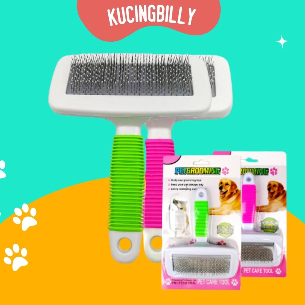 Sisir bulu kucing grooming