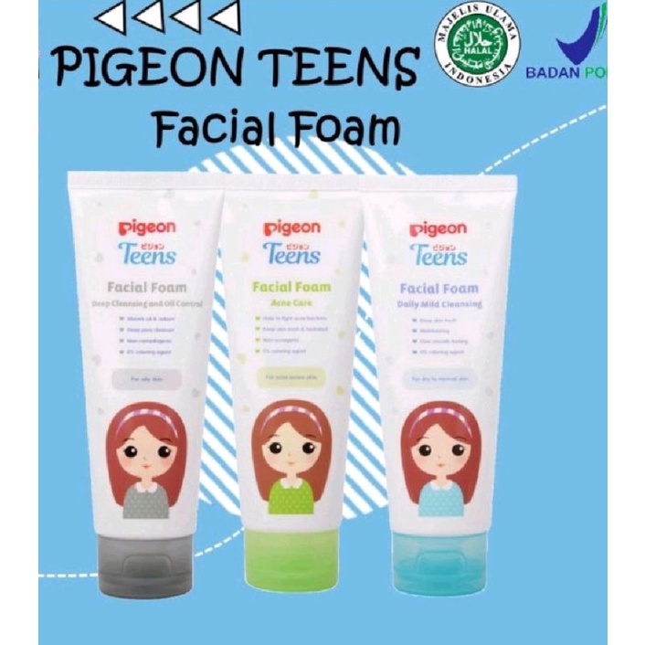 Pigeon facial foam