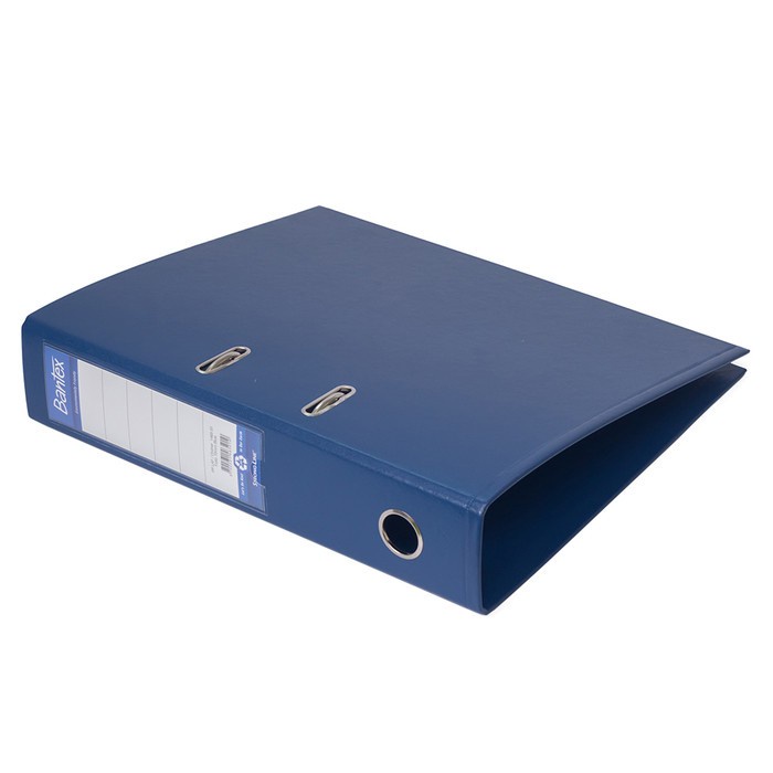 Ordner Bantex Lever Arch File PP Plastic Folio 7cm Blue 1465-01 Biru