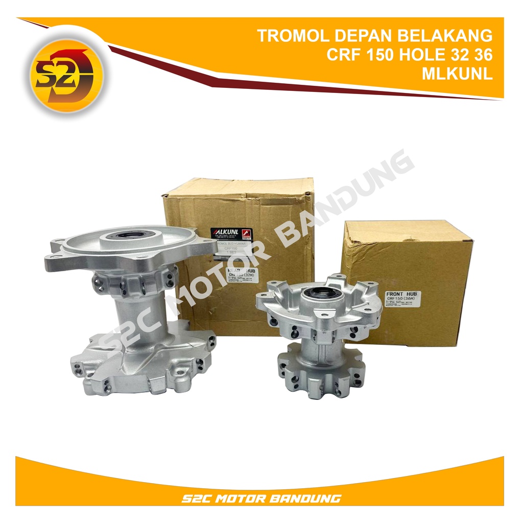 TROMOL DEPAN BELAKANG CRF 150 HOLE 32 36 MLKUNL