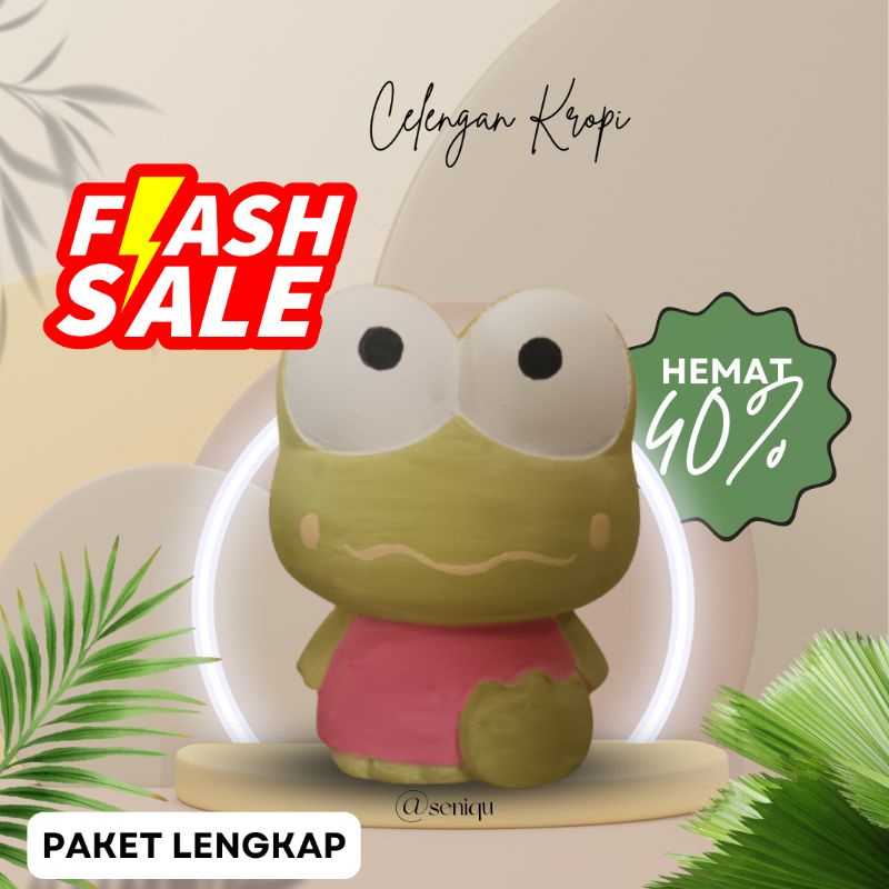 celengan Kropi celengan karakter celengan gypsum celengan lucu unik dan menarik Celengan target cele