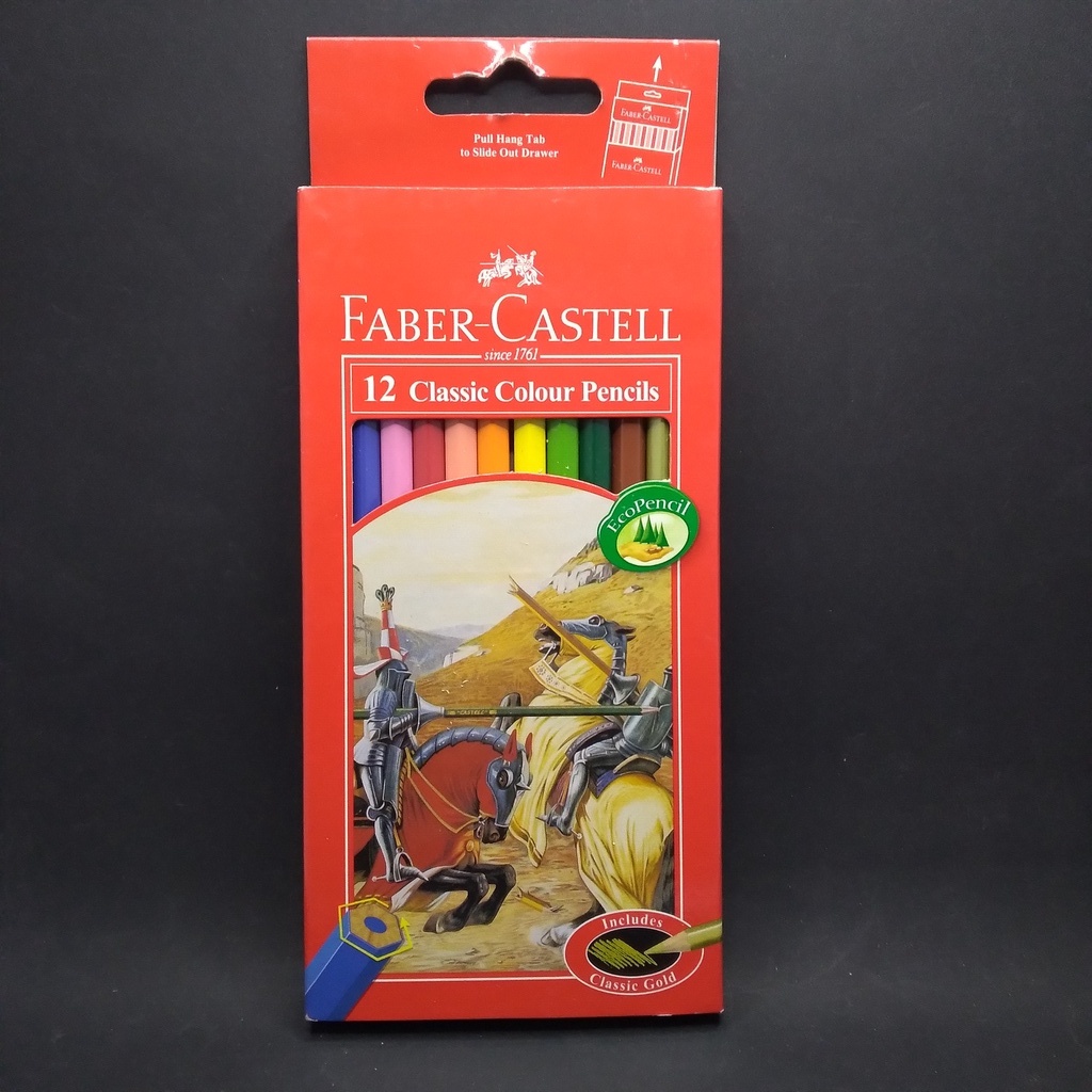 

PENSIL WARNA FABER CASTELL 12 WARNA CLASSIC