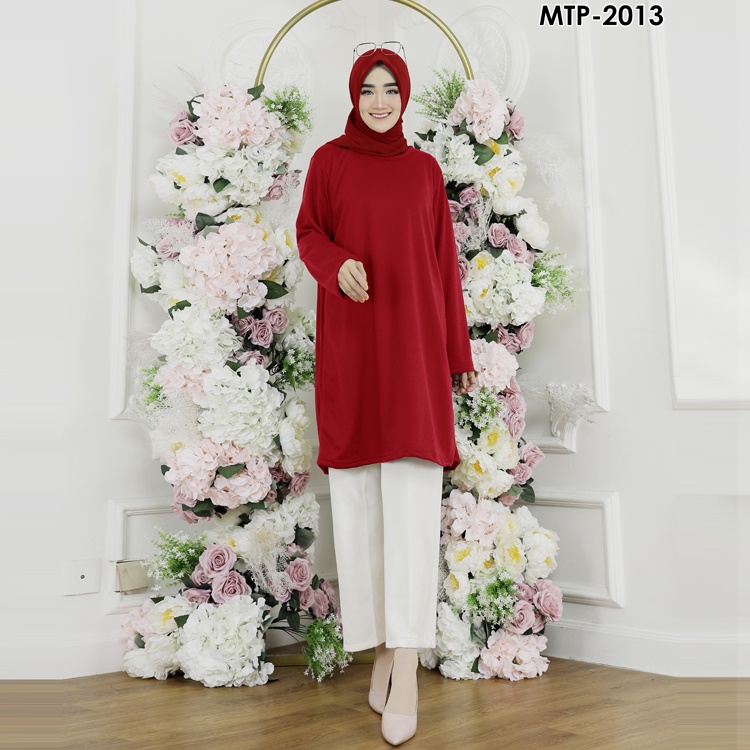 Tunik Jumbo Wanita POLOS LD 120, LD 130, LD 140