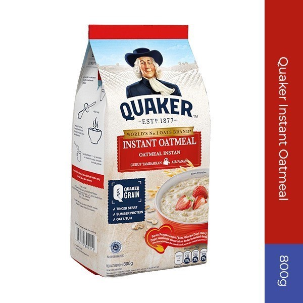 

✿ BISA COD✿ Quaker Instant Oatmeal 800gr