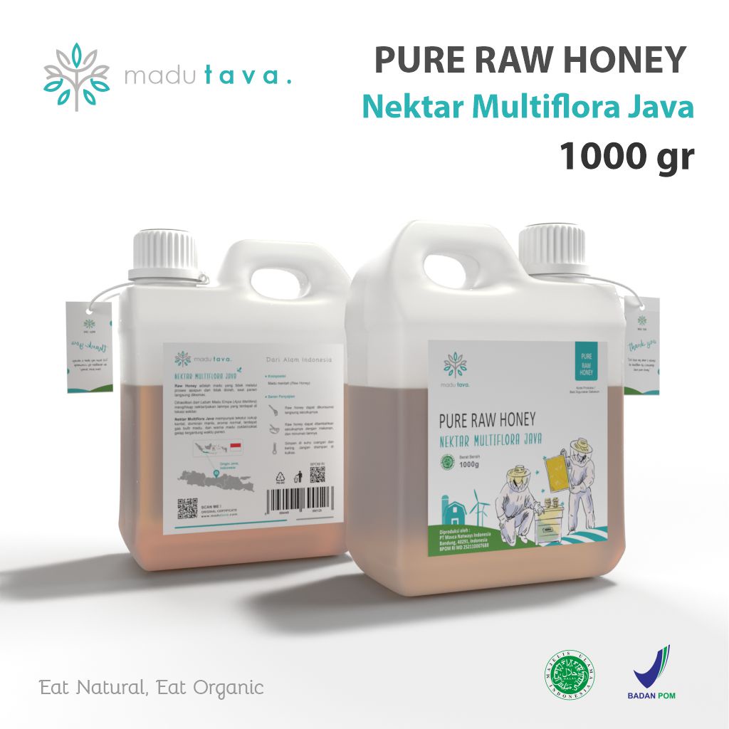 Madu Asli Murni Tava Grade A Variant Nektar 100% Alami Pure Natural Raw Honey