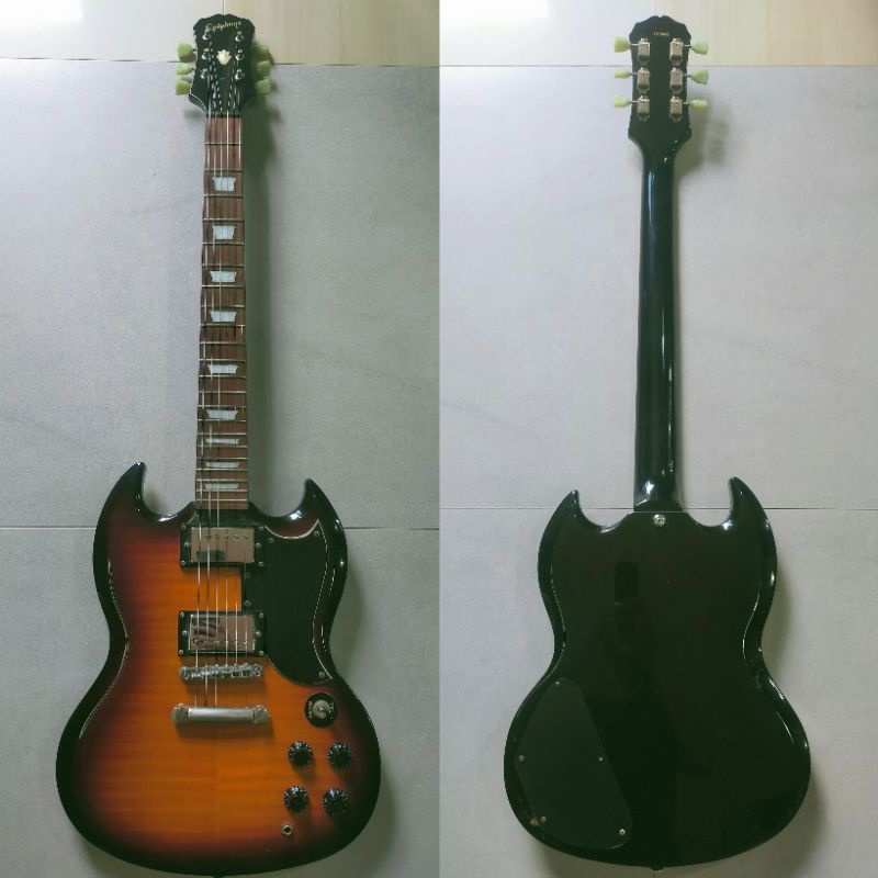 Guitar - Epiphone SG G400 LU Series made in Indonesia 2015 (Original)