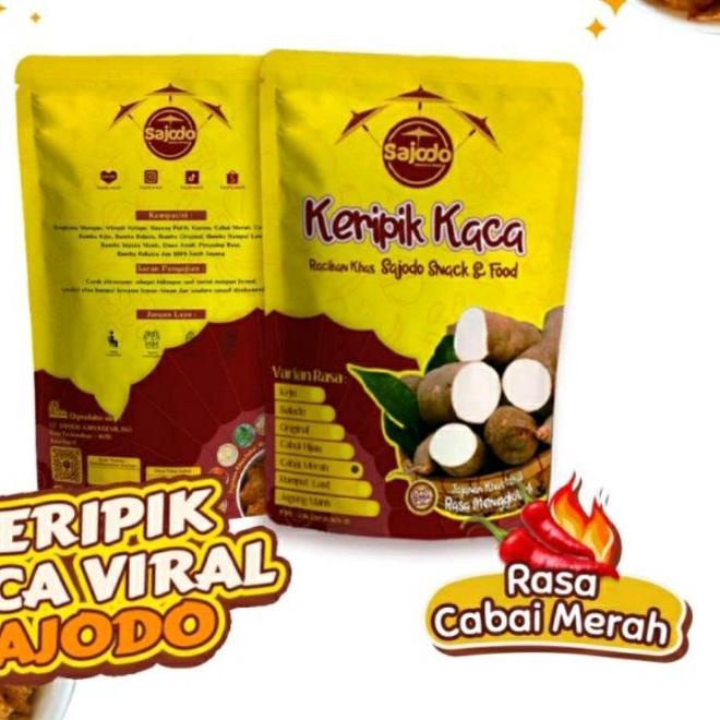 

BEST SELLER Keripik Kaca Viral Sajodo Snack**