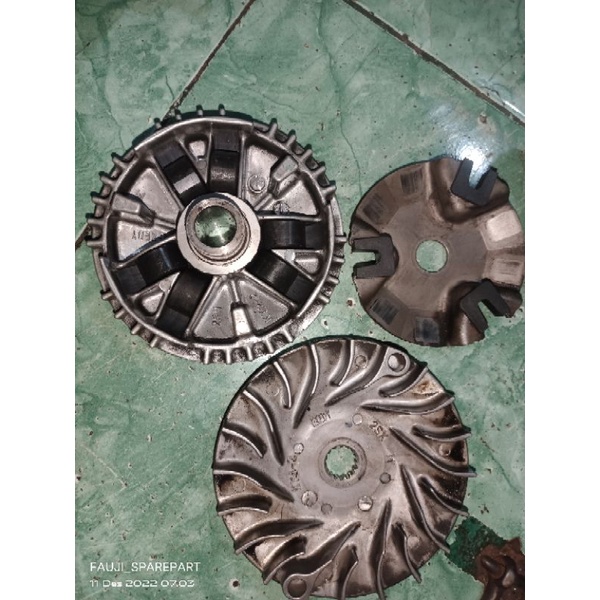 pully depan set Yamaha Mio 3 Yamaha freego ORI bawaan motor