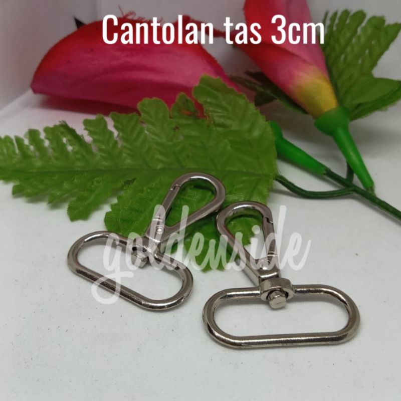 Cantolan Tas 3cm / Kait Tas 3cm / kewkew 3cm per pcs