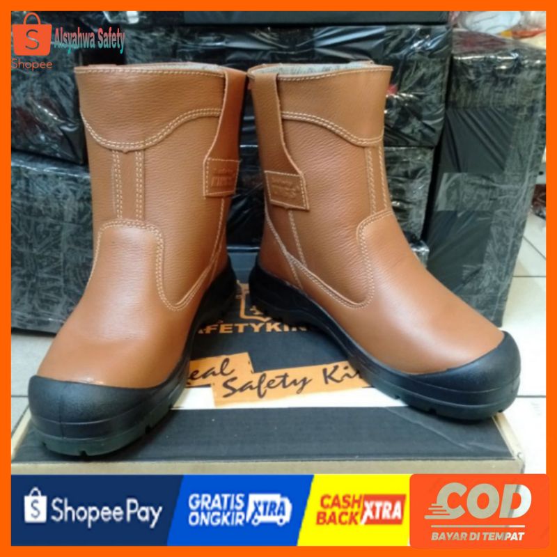 SEPATU SAFETY KING'S KWD 805 CX / SAFETY SHOES KING'S KULIT ASLI ORIGINAL