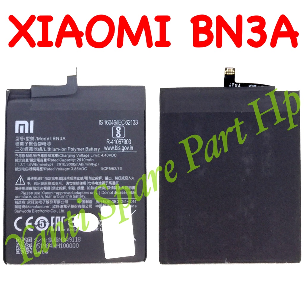 Baterai Xiaomi Redmi Go BN3A Original New