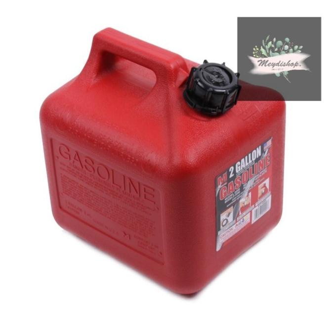 Midwest Jerigen Plastik Hdpe 2 Galon / Jerigen bensin 10 liter