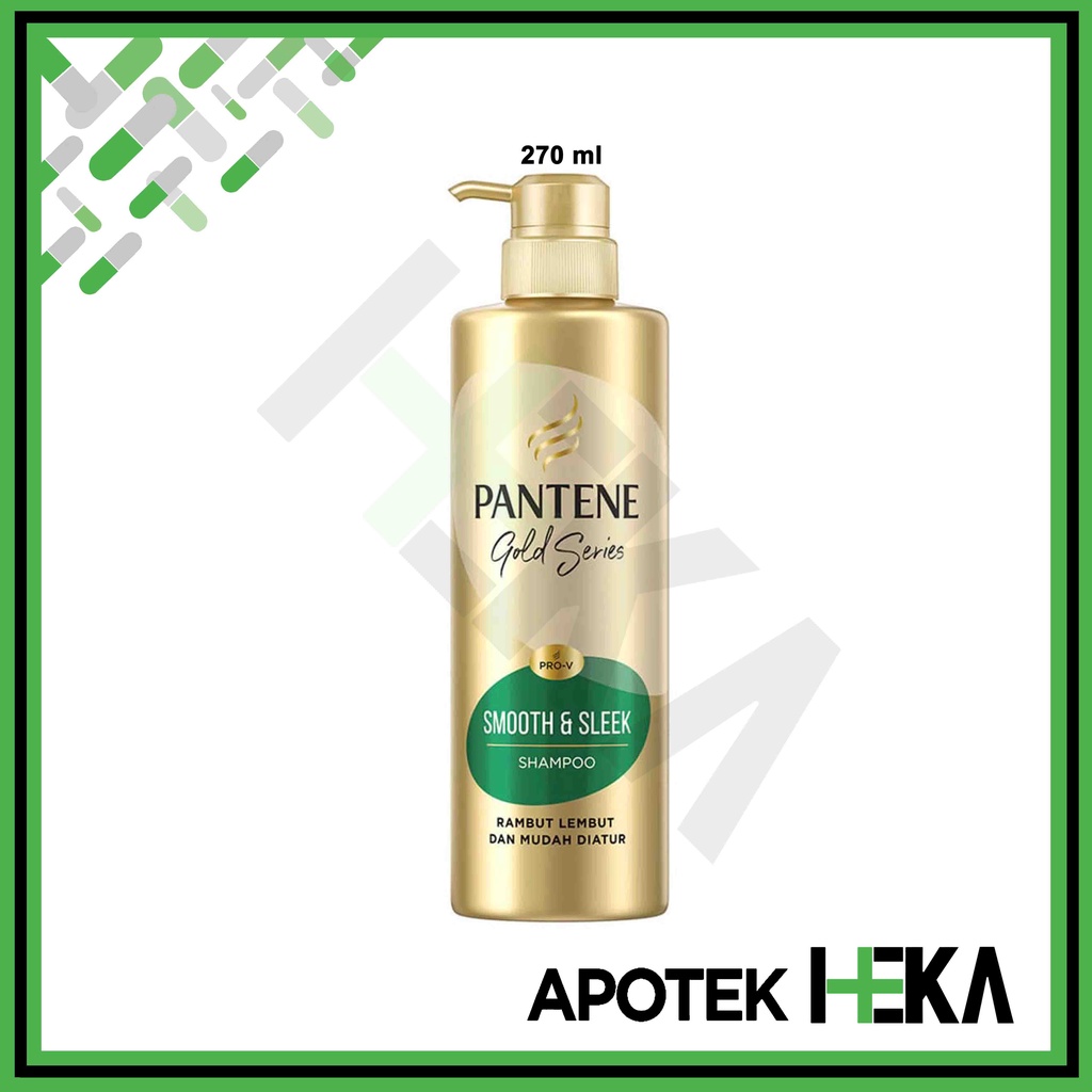 Pantene Shampoo Gold Smooth &amp; Sleek (SEMARANG)