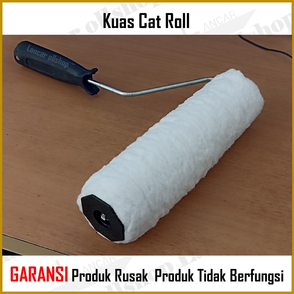 Kuas Cat Murah / Alat Cat Tembok / Kuas Bulu Roll / Kuas Roll Serbaguna Pendek 9 Inch / Kuas Cat Roll Rol Tembok / Paint Roller 9&quot; RRT