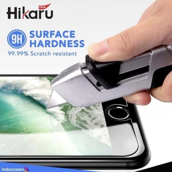 HIKARU BENING TEMPERED GLASS VIVO Y02 / Y22 / Y35 / Y16 / Y01 / Y33T / Y75 5G / Y53s / Y33s / Y21 / Y15s / Y15a / Y21s / Y21T / Y12i