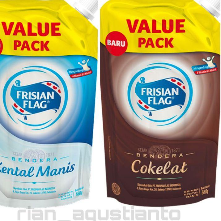 

Frisian Flag Pouch Susu Kental Manis 545/280 gram