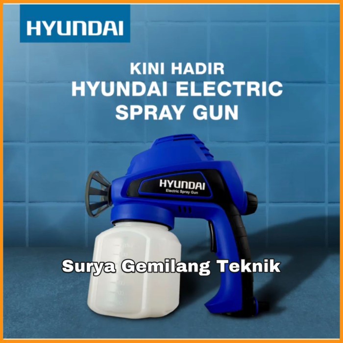 Spray Gun Elektrik Hyundai Nozzle Bisa Cat Minyak Sprayer Listrik