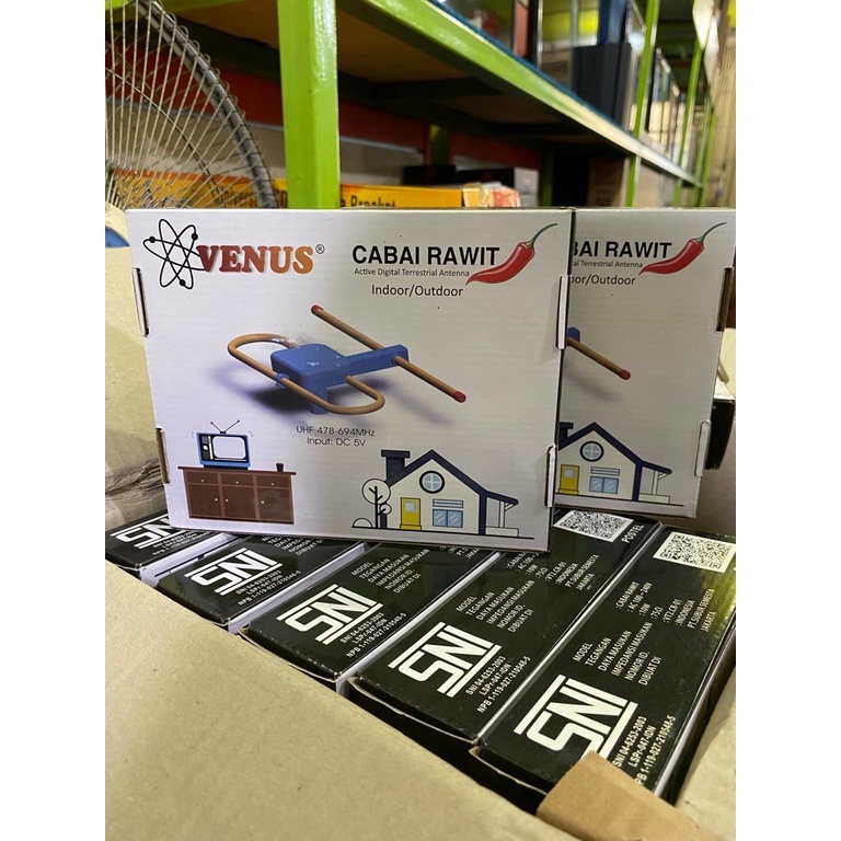 SET TOP BOX VENUS CABAI RAWIT