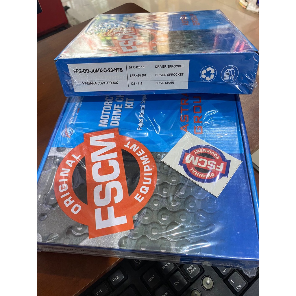 GEAR SET FSCM YAMAH JUPITER MX MOTOR ASTRA OTOPARTS NEW ORI