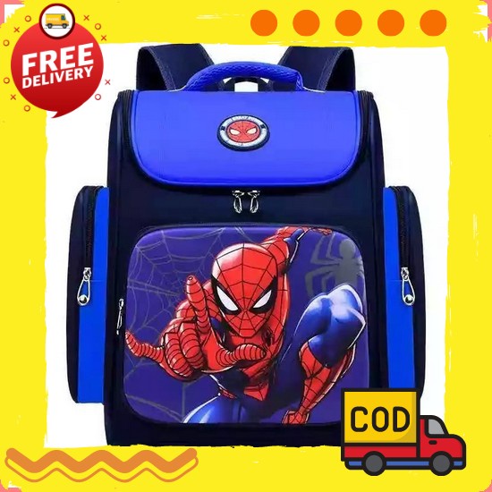 Tas Sekolah Anak Laki Laki Import Keren Ransel Tebal Kuat Terbaru 2022 Murah Karakter Paud Tk Sd Tas