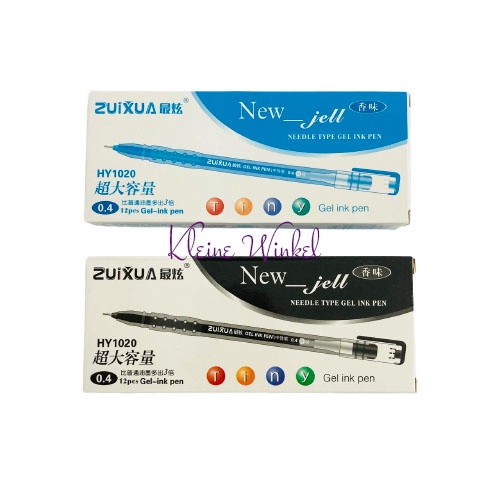

Bolpoin Gel New Jell ZuiXua 0.4mm - Gel Ink Pen - Pulpen Jel- 1 LUSIN