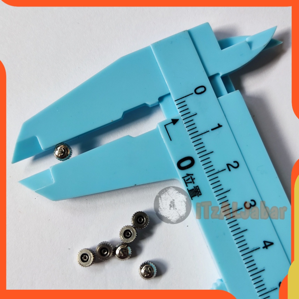 Knop Mido Commander 4.5mm Crown knop putaran jam tangan Mido 4.5mm