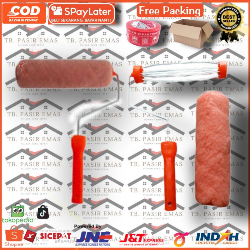 ROLL CAT STANDAT DAN KECIL/ KUAS ROLL CAT