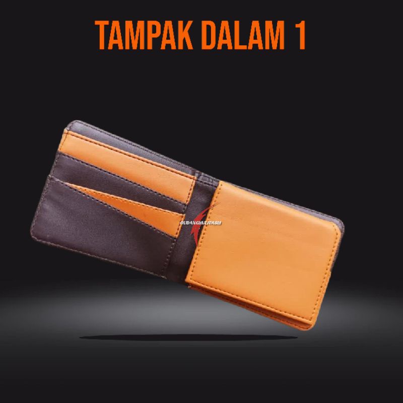 Dompet Pria Kualitas Distro Dompet Remaja Bahan Kulit Sintetis Dompet Polos