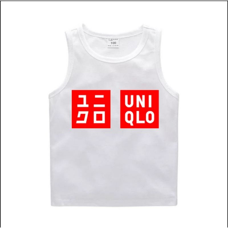 Singlet Anak Laki dan Perempuan Red Unicl0 Kaos Singlet Anak Umur 2 sampai 10 Tahun Tanktop Anak Baju Anak Kaos Dalam Anak Anak